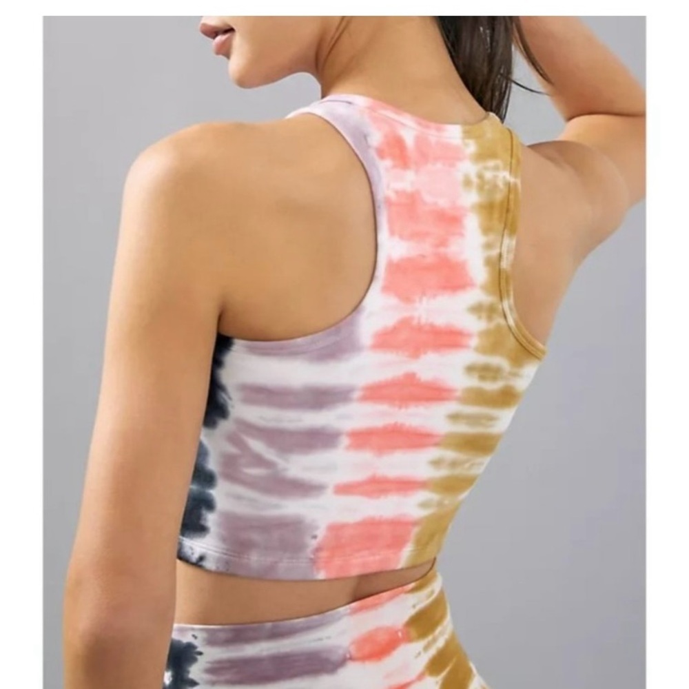 Electric & Rose Tie-Dye Bella Racerback size L NWT